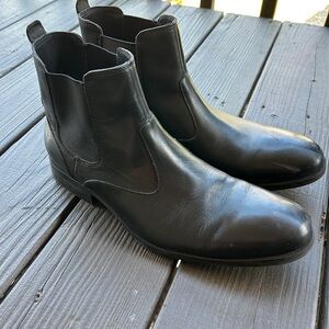 Cole Haan Black Leather Chelsea Boots size 12